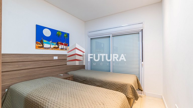 Apartamento 03 dormitórios e vista mar - LA006EF