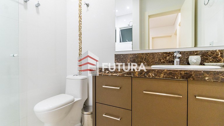 Apartamento 03 dormitórios e vista mar - LA006EF