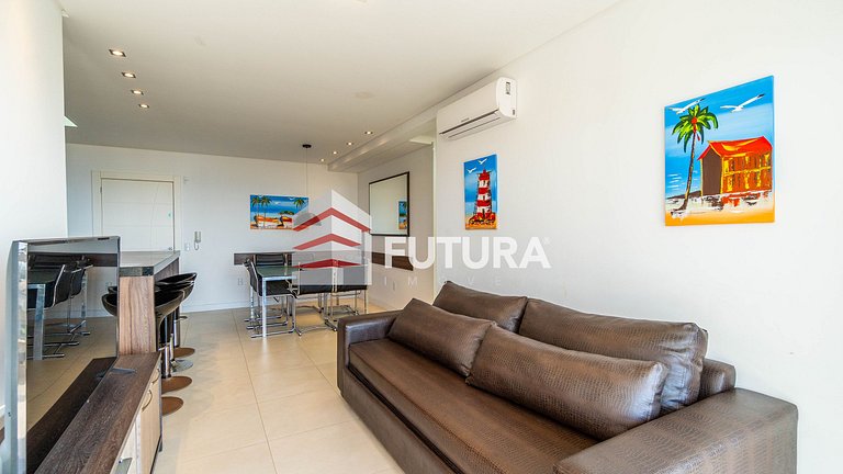 Apartamento 03 dormitórios e vista mar - LA006EF