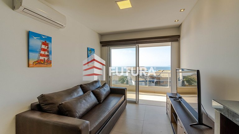 Apartamento 03 dormitórios e vista mar - LA006EF