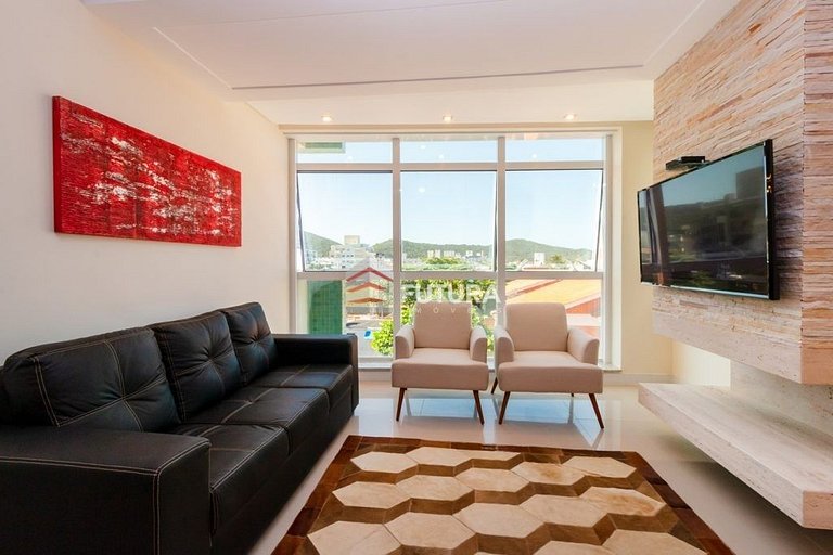 Cobertura Duplex com jacuzzi a 50M do mar- LA005EF