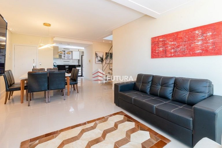 Cobertura Duplex com jacuzzi a 50M do mar- LA005EF