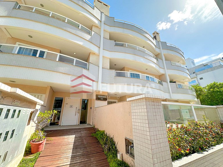 Apartamento 02 dormitórios 120mts da praia;