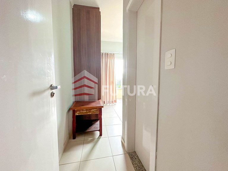 Apartamento 02 dormitórios 120mts da praia;