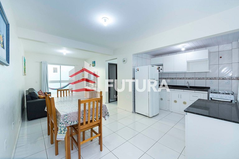 SOBRADO DE 2 DORMITÓRIOS A 180M DA PRAIA - LC124F