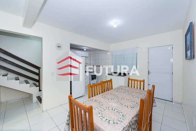 SOBRADO DE 2 DORMITÓRIOS A 180M DA PRAIA - LC124F