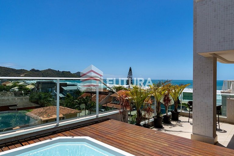 COBERTURA DUPLEX C/ VISTA MAR EM MARISCAL;