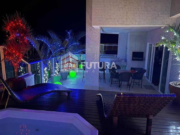 COBERTURA DUPLEX C/ VISTA MAR EM MARISCAL;