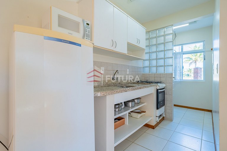 Apartamento 01 dormitorio beira mar;