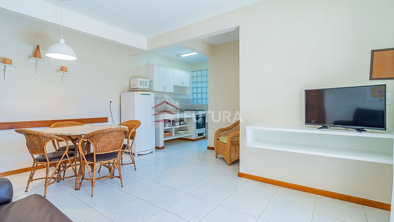 Apartamento 01 dormitorio beira mar;