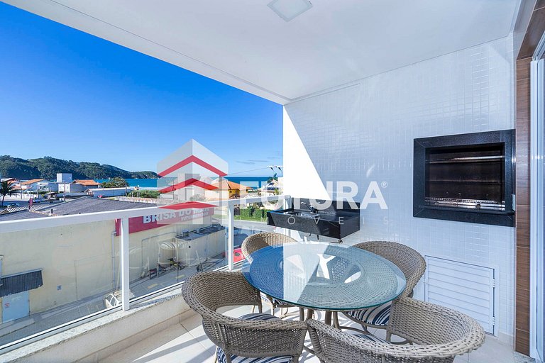 Apartamento 03 dormitórios na praia de Mariscal - LA007EF
