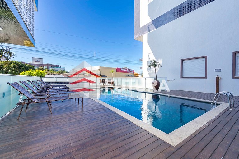 Apartamento 03 dormitórios e vista mar - LA006EF