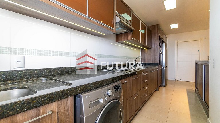 Apartamento 03 dormitórios e vista mar - LA006EF