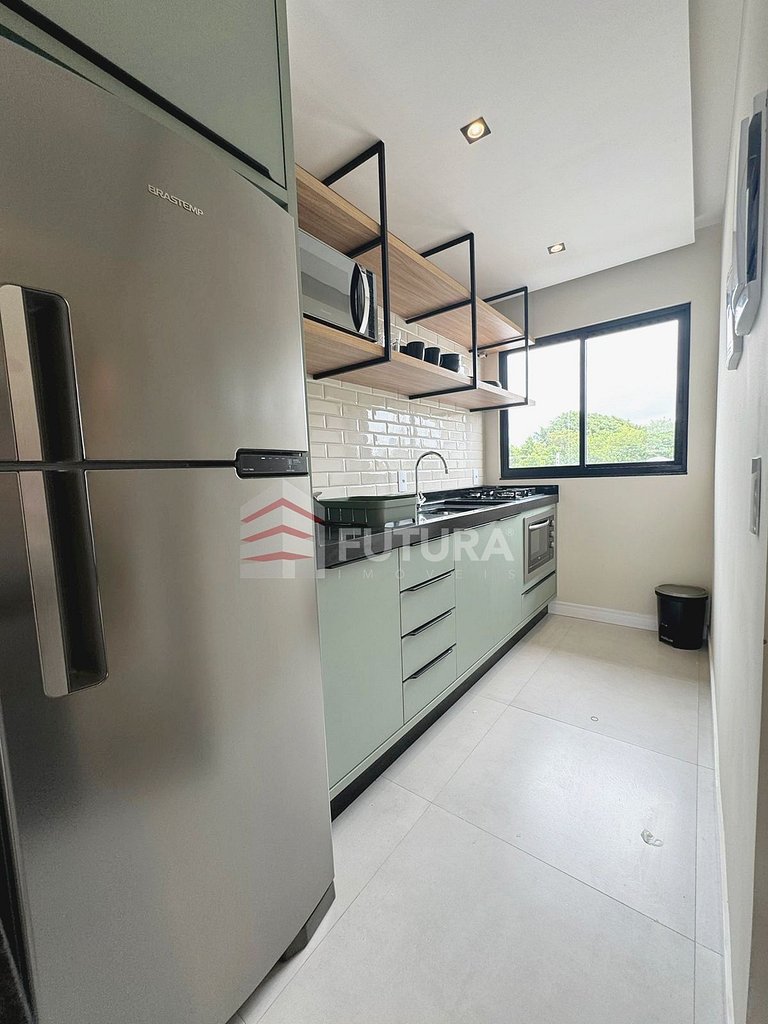 Apartamento de 01 dormitório em Canto Grande - LA053EF
