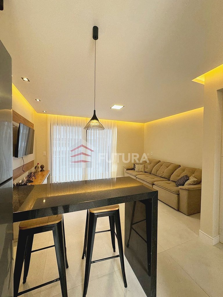Apartamento de 01 dormitório em Canto Grande - LA054EF