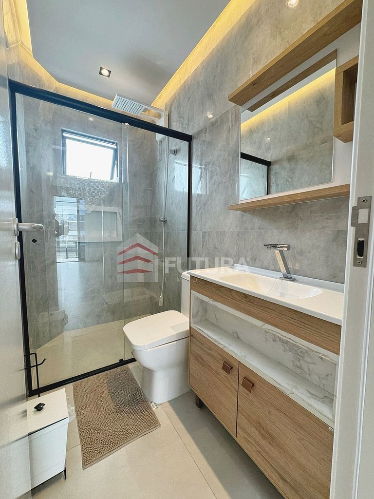 Apartamento de 01 dormitório em Canto Grande - LA054EF