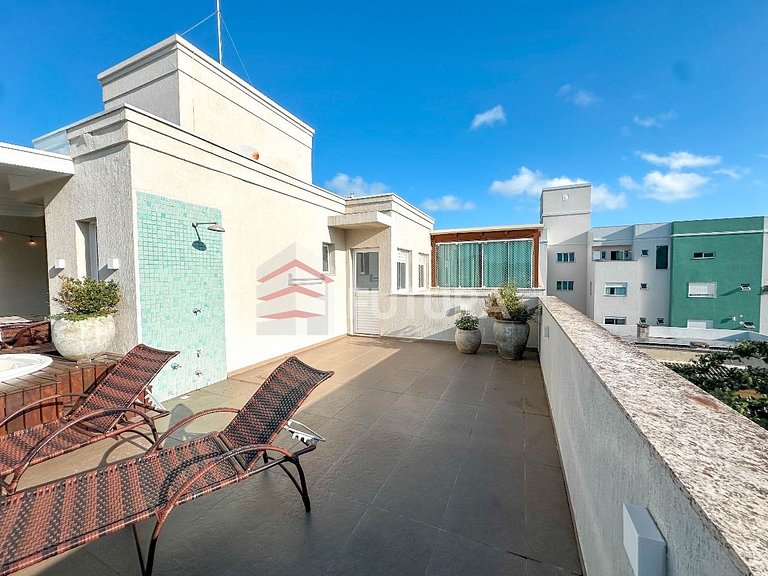 Cobertura Duplex com jacuzzi a 50M do mar- LA005EF
