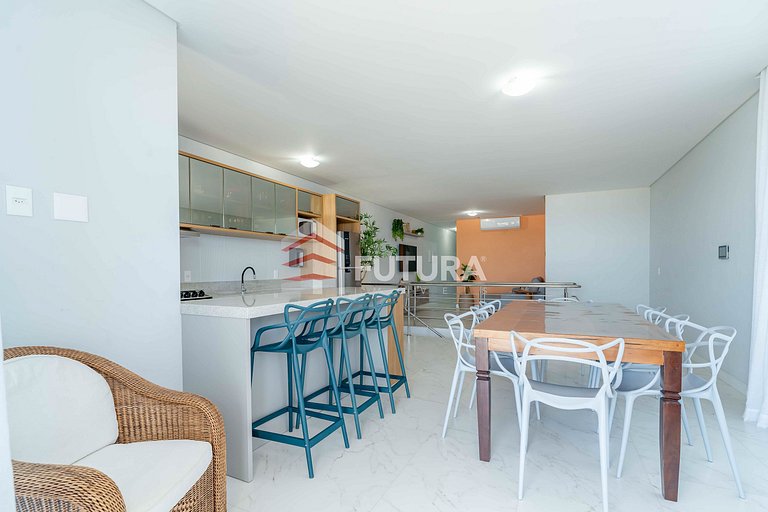 APARTAMENTO DE FRENTE MAR COM 03 SUÍTES - LA266F